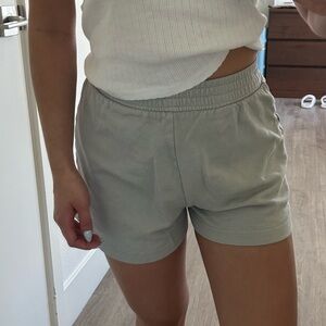 Zara Women's Athletic Gray Shorts